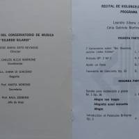 Recital de Violoncello y Piano
