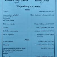 "Un pueblo y sus cantos"