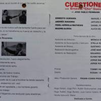 Cuestiones con Ernesto Che Guevara