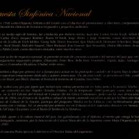 Orquesta Sinfónico Nacional