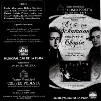 El dia que Shumann conoció a Chopin