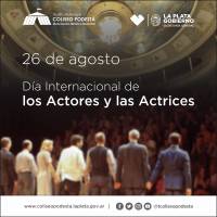26 de agosto - Dia Internacional del Actor y la Actriz