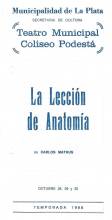 La lección de anatomía