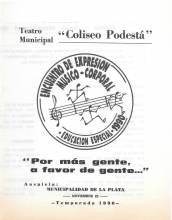 "Por más gente, a favor de gente..."