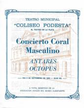 "Concierto Coral Masculino"