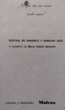 Festival de aerobics y gimnasia jazz