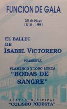 Función de Gala: "Bodas de Sangre"
