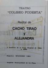Cacho Tirao y Alejandra