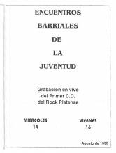 "Encuentros Barriales de la Juventud de Rock"
