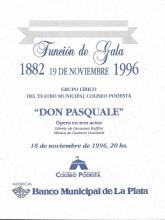 "Don Pascuale"-Velada de Gala