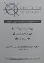 V Encuentro Bonaerense de Teatro