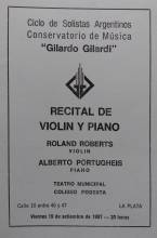 Recital de Violin y Piano 