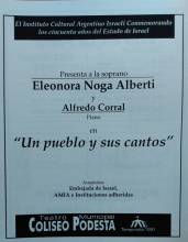 "Un pueblo y sus cantos"