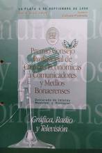 Entrega de Premios Consejo de Cs Económicas