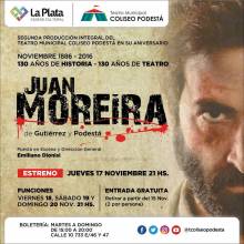 Segunda producción integral del Teatro Municipal Coliseo Podestá: Juan Moreira