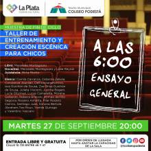 Taller de entrenamiento y creación escénica