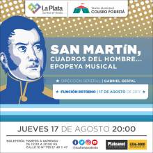 San Martín, cuadros del hombre