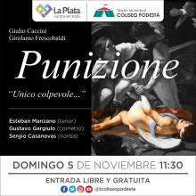 Ciclo Música al Mediodía. Música de Cámara. Punizione