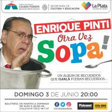Enrique Pinti. Otra vez sopa